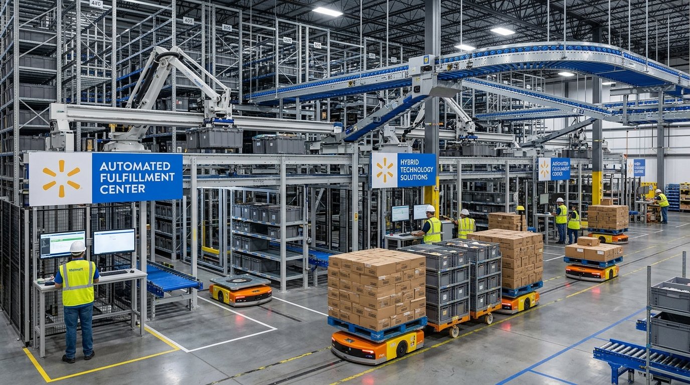 Walmart automated fulfillment center