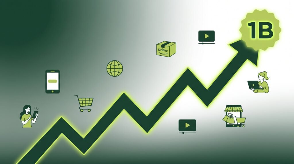 How Amazon’s Web Traffic Soared From 615M to Over 1B Monthly