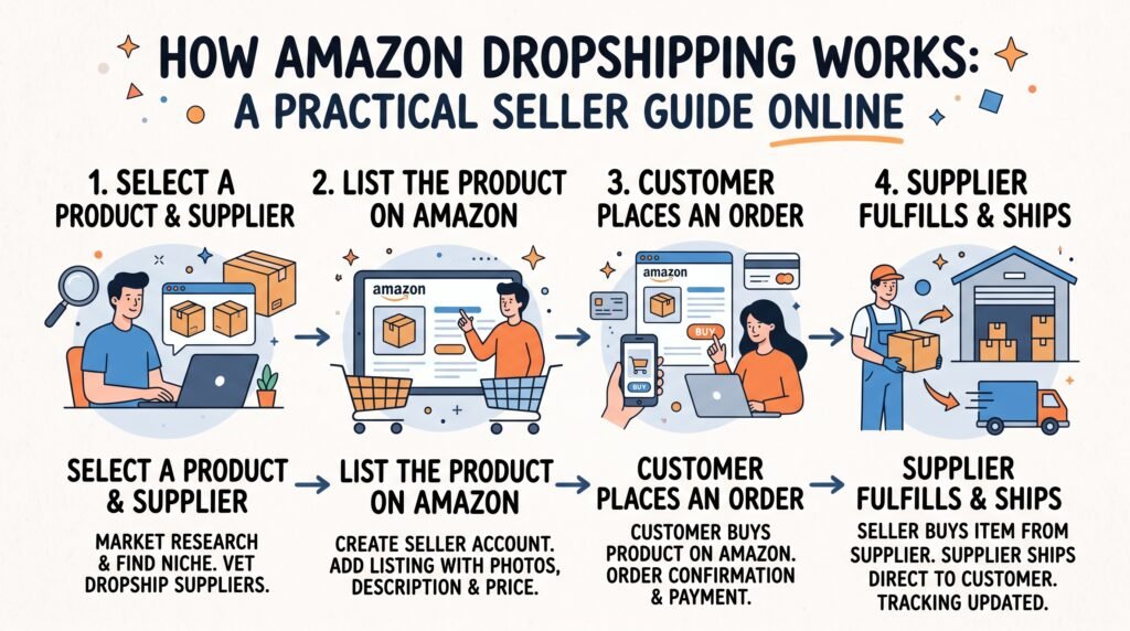 Amazon dropshipping infographic … 2K 202608281739